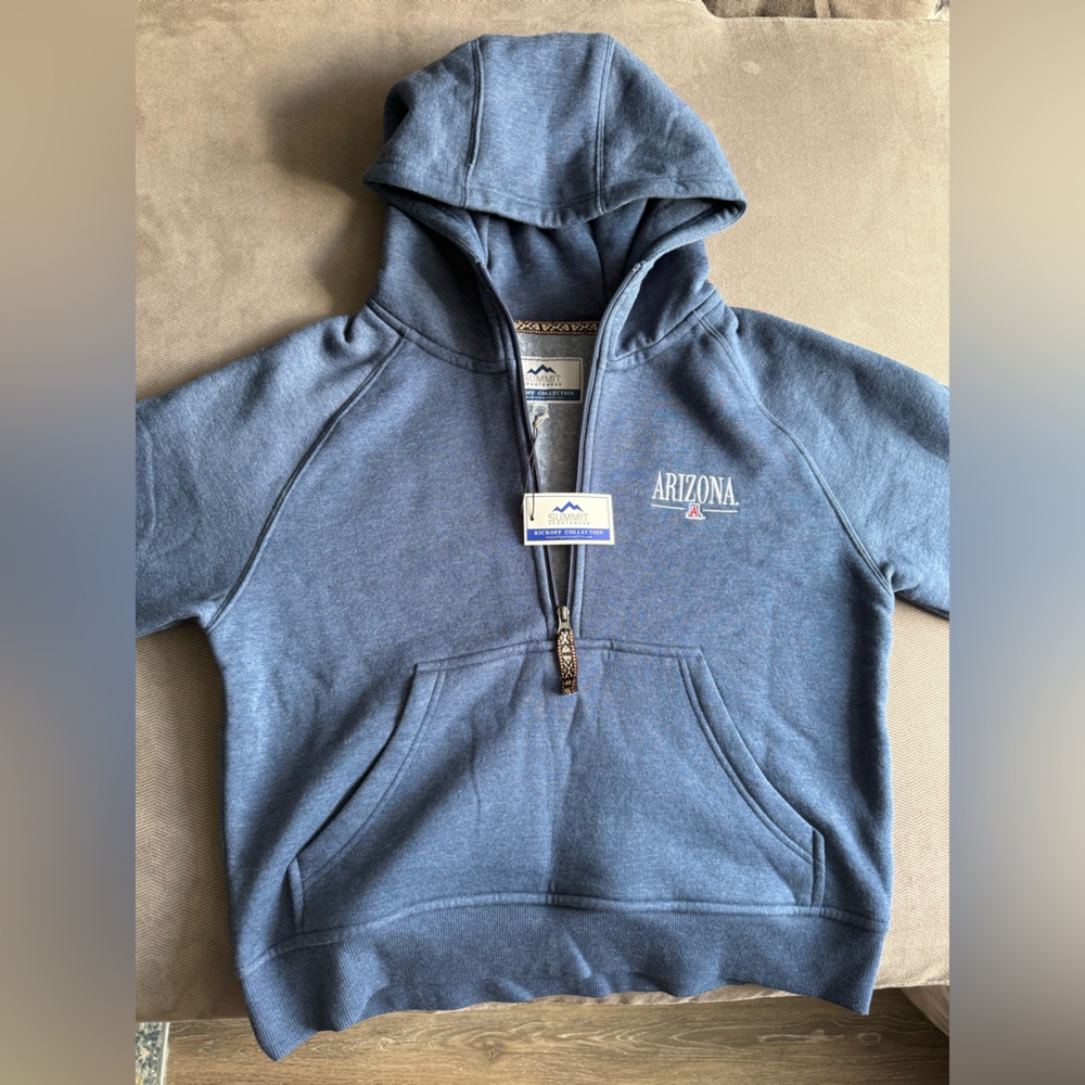 University of Arizona Embroidered Quarter Zip Brand New - Picture 3 of 7